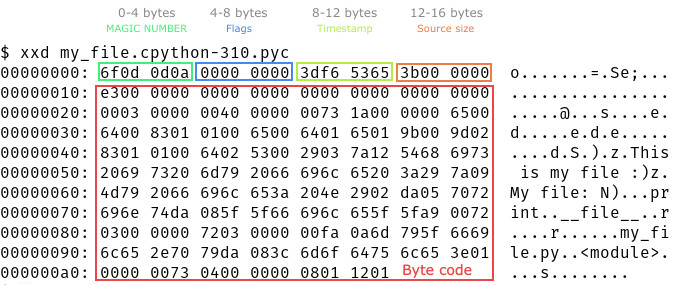 pyc timestamp header